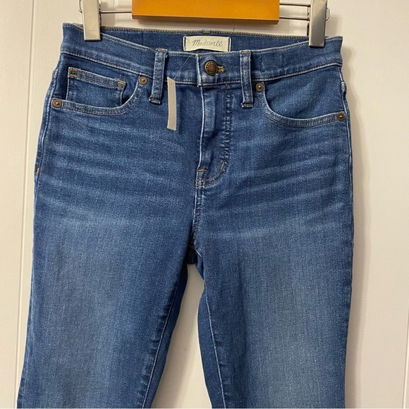 NWT Madewell 9” Mid Rise Skinny Jeans NC310 MA938 Comfy Stretch Blanton Wash New - Picture 3 of 13